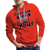 Phly Embassy Men’s Premium Hoodie - red