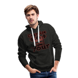 Phly Embassy Men’s Premium Hoodie - charcoal grey