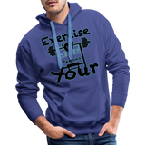 Phly Embassy Men’s Premium Hoodie - royal blue