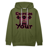 Phly Embassy Men’s Premium Hoodie - olive green