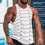 Phly Embassy Men's Full print vest Tank