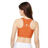 Phly Embassy Fully Lined, Padded Sports Bra (AOP)