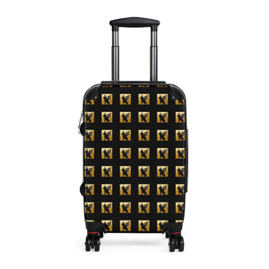 Stylish Suitcase, Travel Luggage, Fashionable Carry-On Bag, Vacation Essentials, Unique Travel Accessory
