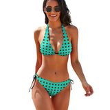 Phly Embassy Ladies Sexy V-Neck Bikini Swimsuit