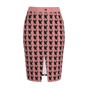 Phly Embassy Denim Midi Skirt