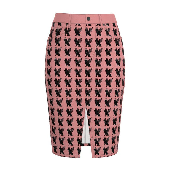Phly Embassy Denim Midi Skirt