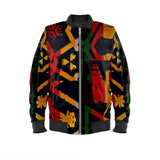 Phly Embassy Mens Reversible Silk Bomber Jacket