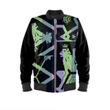 Phly Embassy Mens Reversible Silk Bomber Jacket