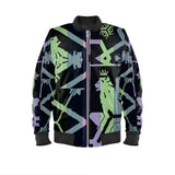 Phly Embassy Mens Reversible Silk Bomber Jacket