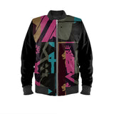 Phly Embassy Mens Reversible Silk Bomber Jacket