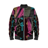 Phly Embassy Mens Reversible Silk Bomber Jacket