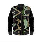 Phly Embassy Mens Reversible Silk Bomber Jacket