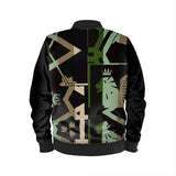 Phly Embassy Mens Reversible Silk Bomber Jacket