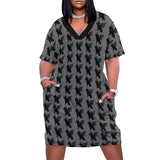 Phly Embassy Baggy Dress With Pockets Loose pocket dress