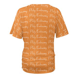 Phly Embassy V-neck pleated T-shirt