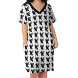 Phly Embassy Baggy Dress With Pockets Loose pocket dress