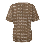 Phly Embassy V-neck pleated T-shirt