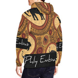 Phly Embassy Men's All Over Print Hoodie (USA Size) (Model H13)