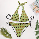 Phly Embassy Ladies Sexy V-Neck Bikini Swimsuit