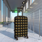 Stylish Suitcase, Travel Luggage, Fashionable Carry-On Bag, Vacation Essentials, Unique Travel Accessory