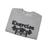 Phly Embassy Unisex Heavy Blend Crewneck Sweatshirt - 'Exercise Your Demons' Design