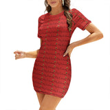 Phly Embassy Crew Neck Short Sleeve Dress