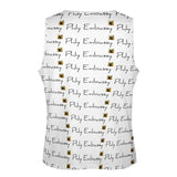 Phly Embassy Men's Full print vest Tank