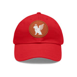 Phly Embassy Dad Hat with Leather Patch (Round)