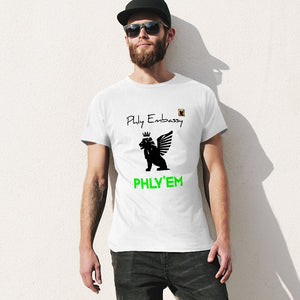 Phly Embassy Men's T-shirt 100% cotton