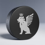 Royal Lion Hockey Puck - Unique Sports Gift, Ice Hockey Accessory, Team Spirit Gear, Collector's Item, Game Day Essential