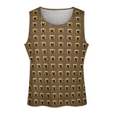 Phly Embassy Men's Full print vest Tank