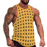 Phly Embassy Men's Full print vest Tank