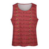 Phly Embassy Men's Full print vest Tank