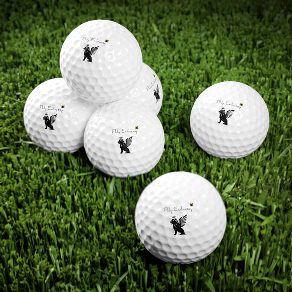 Phly Embassy Golf Balls, 6pcs