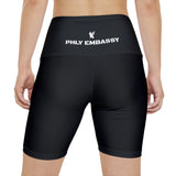 Phly Embassy Women's Workout Shorts (AOP)