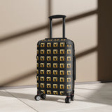 Stylish Suitcase, Travel Luggage, Fashionable Carry-On Bag, Vacation Essentials, Unique Travel Accessory