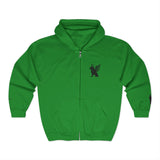 Phly Embassy Cozy Unisex Zip-Up Hoodie with embroidered Design