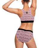 Phly Embassy Women's Sports Bra Yoga Set