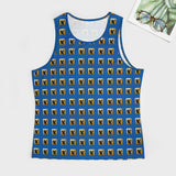 Phly Embassy Men's Full print vest Tank