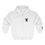 Phly Embassy Cozy Unisex Zip-Up Hoodie with embroidered Design