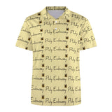 Phly Embassy European Sode POLO Straight Shirt