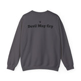 Phly Embassy Unisex Heavy Blend Crewneck Sweatshirt - 'Exercise Your Demons' Design