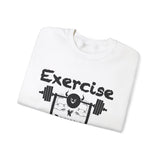 Phly Embassy Unisex Heavy Blend Crewneck Sweatshirt - 'Exercise Your Demons' Design