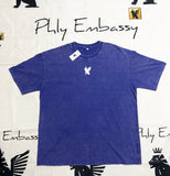 Distressed Round Neck Short Sleeve T-Shirt