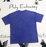 Distressed Round Neck Short Sleeve T-Shirt