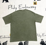 Distressed Round Neck Short Sleeve T-Shirt