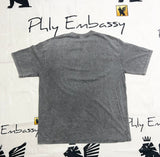 Distressed Round Neck Short Sleeve T-Shirt