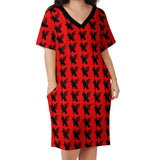 Phly Embassy Baggy Dress With Pockets Loose pocket dress