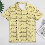 Phly Embassy European Sode POLO Straight Shirt