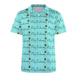 Phly Embassy European Sode POLO Straight Shirt